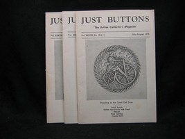 Just Buttons Collector&#39;s Magazine July - December 1979 - £7.20 GBP