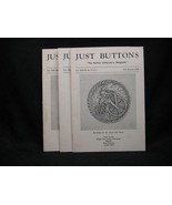 Just Buttons Collector&#39;s Magazine July - December 1979 - $8.99