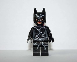 Catwoman Michelle Pfeiffer Batman Returns Building Minifigure Bricks US - £5.50 GBP
