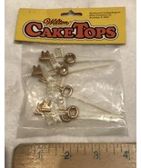 Vintage New Sealed Wilton Cake Tops Good Luck Key Manufactured In Hong Kong - $33.61 CAD