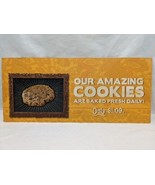 Potbelly Sandwich Works Our Amazing Cookies Promotion Countertop Sign - $61.10 CAD