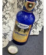 Vintage Bottle: ARIZONA RX MEMORY | 20 oz BLUE Glass Bottle | Empty Embo... - £11.66 GBP