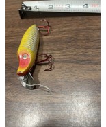 Vintage Fishing Lure Heddon River Runt Spook Floater - $9.39