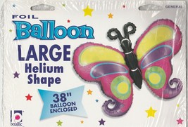 Betallic Linky Butterfly 38 Inch Foil Balloon - £4.58 GBP