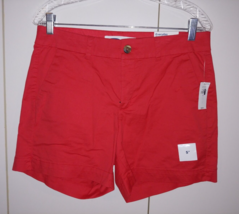 OLD NAVY LADIES EVERYDAY SHORTS-6-NWD-COTTON/SPANDEX-BRAND NAME BLACKED ... - $8.59