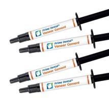 Prime Veneer Cement 4 x 2 gram syringe with tips - White Opaque or Translucent - £46.85 GBP