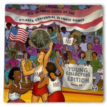 The United States Olympic Coin Of The Atlanta 1996 Basketball Olympic Games - $29.69