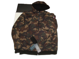 New $195 Tommy Hilfiger Men&#39;s Camo Water/Wind Resistant Fleece Lined Jacket XXL - £118.67 GBP