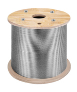 VEVOR T316 Stainless Steel Cable 3/16"x1000ft 1x19 Strands for Deck Railing - $229.99