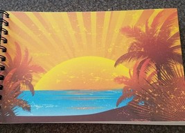 Sunset ~ Spiral Binder ~ Eighteen (18) Blank Pages ~ Scrapbook ~ 6&quot; x 10&quot; - £11.76 GBP