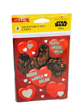 Star Wars Disney Valentines Day Monster Island Buddies Cards 8 Pack 5x4” - $18.69