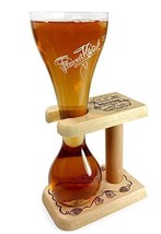 Pauwel Kwak Belgian Beer Glass with Wooden Stand 0.3L - £31.10 GBP