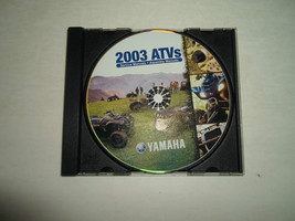 2003 Yamaha ATVs Service Manual Assembly manual CD FACTORY OEM DEALERSHI... - £26.22 GBP