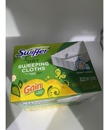 NEW Swiffer Sweeper Dry Cloths Sweeping Refills W/Gain 32 Dry Cloths 10.... - $14.91 CAD