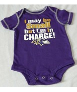 Baltimore Ravens Bodysuit Baby Boys Size 0/3 3/6 6/9 18 Months NEW Purpl... - £12.39 GBP