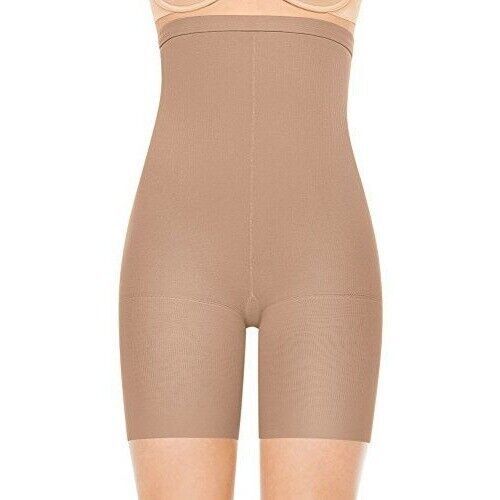 NWOT Cacique Women's Open Bust Thigh Shaper Size 22/24 Nude Beige
