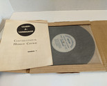 Learn-A-Language 10&quot; 1958 Vinyl Records Conversational Hebrew Course Dis... - $10.68