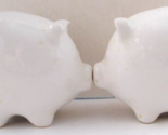 Kissing Pigs Salt &amp; Pepper Shaker Americana Farm Kitchen Ceramic Porcelain - $14.84