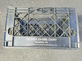 Vintage Clover Farms  Plastic Milk Crate Reading PA - $39.99