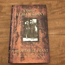 A Moveable Feast Ernest Hemingway Book of the Month Club Edition 1993 HC DJ - £7.86 GBP