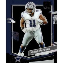 2023 Panini Donruss Clearly Micah Parsons Football Card #15 - NFL Dallas... - $19.78