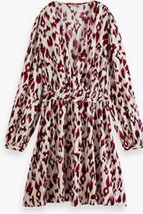 NWOT - Scotch and Soda “ IN BLOOM” Long Sleeve Dress Size Large/X-Large-... - $47.05