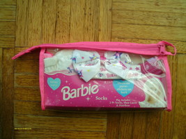 1997 Barbie Kids Children Gift Pack Zipper BAG-LIKE Purse New Old Stock - £83.92 GBP