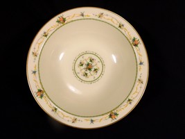 Noritake Normandy 10&quot; Round Serving Bowl Floral and Fruit - $15.71