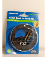 Waxman PlumbCraft Tank to Bowl Toilet Repair Kit 7619800T Black - $222.95 MXN