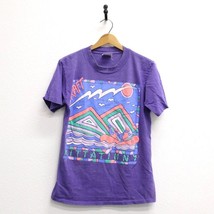 Vintage Raft Kittatinny Pennsylvania Abstract T Shirt Large - $47.52