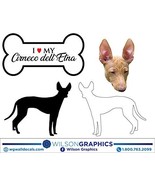 Cirneco dell&#39;Etna - Dog Breed Decals (Set of 16) - Sizes in Description - $14.95