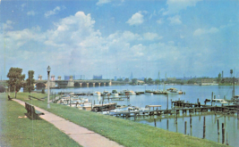 Baltimore Md Maryland~Maryland Yacht Club In Broening Park~Vintage Postcard - £4.65 GBP