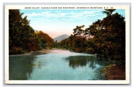 Keene Valley Ausable River Adirondack Mountains New York NY UNP WB Postcard U2 - £3.10 GBP