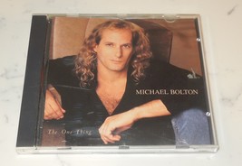 THE ONE THING By MICHAEL BOLTON (Music CD, 1993)  Easy Listening - $1.25