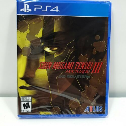 Shin Megami Tensei III: Nocturne HD Remaster - Sony PlayStation 4 NEW
