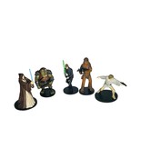 Star Wars PVC Action Figure Toys : Obi-Wan, Luke, Chewbacca &amp; More - £25.59 GBP