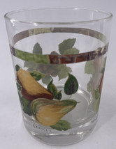 Oneida Sakura Sonoma 12 oz Glassware Double Old Fashioned Fruit Apple Grape - $40.47 CAD