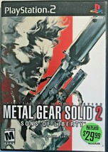 Metal Gear Solid 2: Sons of Liberty (Sony PlayStation 2, 2001): COMPLETE - £6.95 GBP