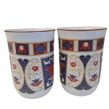 Lot of 2 Vintage Derbyshire Mugs Cups Seymour Mann Fine China Collectible EUC - $10.88