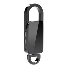 30 Day Voice Activated Backpack Metal Key Chain MP3 Recorder - £77.78 GBP