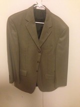 Loro Piana for Nordstrom SZ 40 R green 100% Cashmere 3-Button Sport Coat... - £124.20 GBP