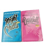 (2) Dean R Koontz Paperbacks. Night Chills &amp; Darkfall Good Condition - £11.02 GBP