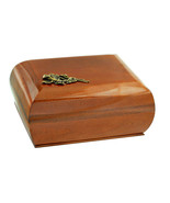 Beautiful wood casket Human cremation ashes urn,adult funeral ash urn Me... - £116.36 GBP+