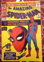 Amazing Spiderman, Special King Size Annual #2, 1965, Dr Strange, 1st App Xandu - £107.49 GBP