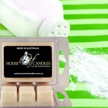 Baby Talc Powder Eco Soy Candle Wax Melts Clams Hand Crafted Vegan - £11.06 GBP+