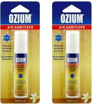 Ozium Air Cleaner 0.8 oz Spray, Vanilla Scent 2-PACK car auto - £9.58 GBP