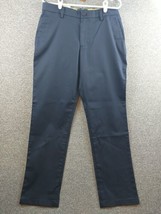 DOCKERS Signature Khaki Dress Pants Mens 32x32 Lux Cotton Stretch - £19.46 GBP