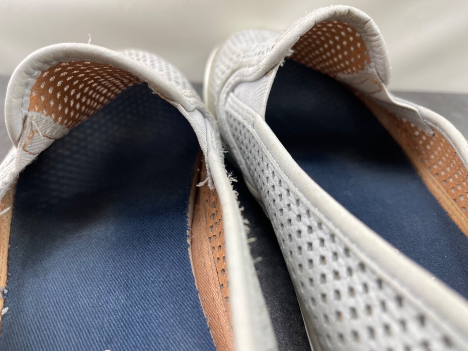 Sperry Top Sider Sneakers Women  8.5 M Seaside Shoes Gray Perforated Leather Item image 13