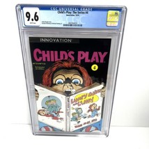 Child’s Play 4 #1 CGC 9.6 White Pages Innovation Comics 1991 Horror Chucky - £138.23 GBP