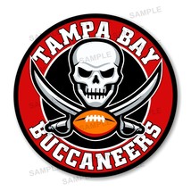 Tampa Bay Buccaneers Round Precision Cut Decal - £2.76 GBP+